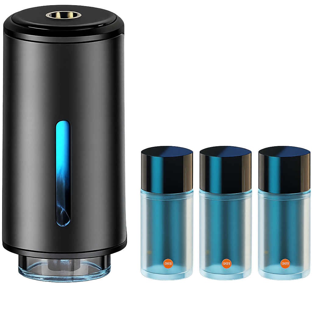 Inteligentny odświeżacz i nawilżacz powietrza do auta – Blue Ocean